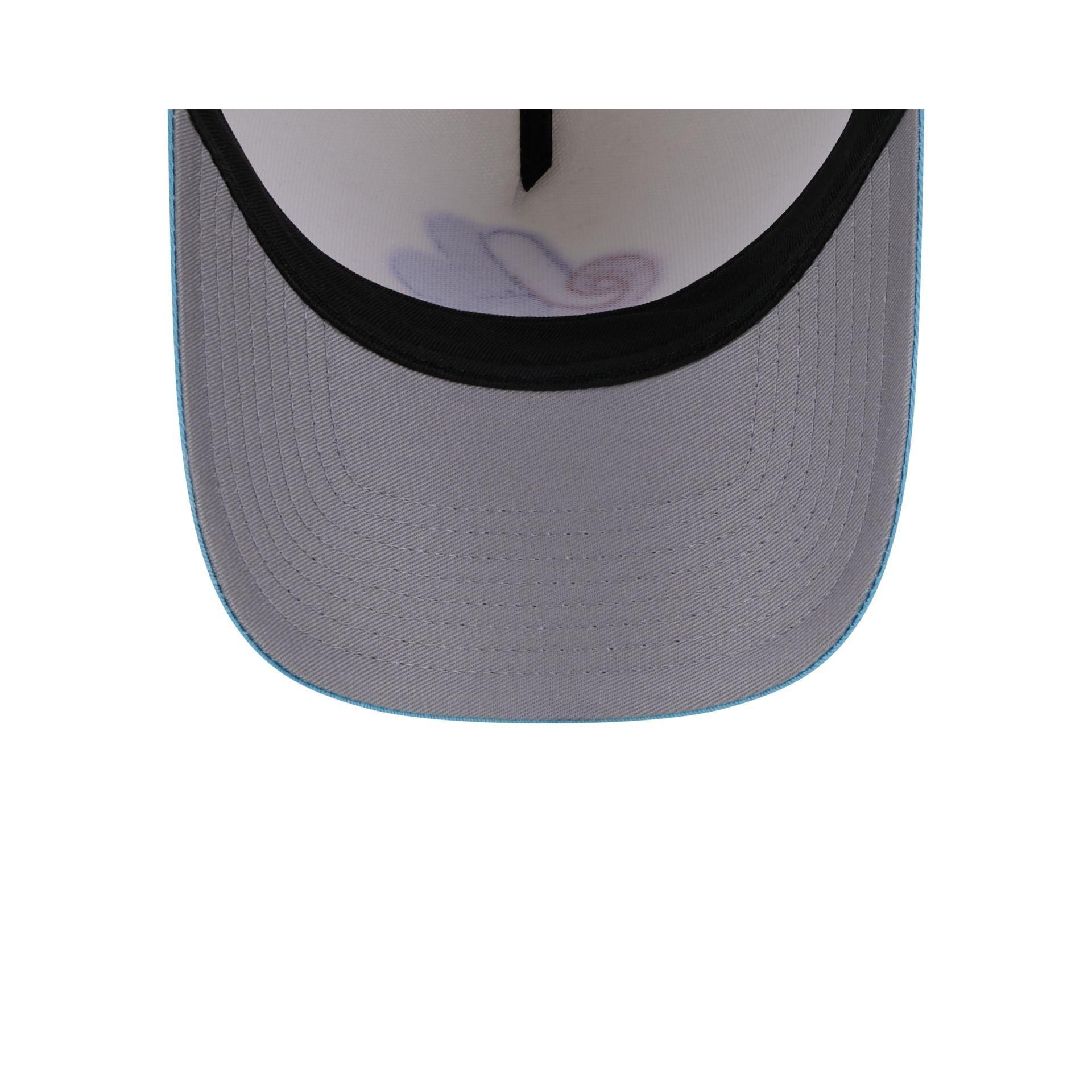 Montreal Expos Chrome White 9FORTY A-Frame Snapback Hat Male Product Image