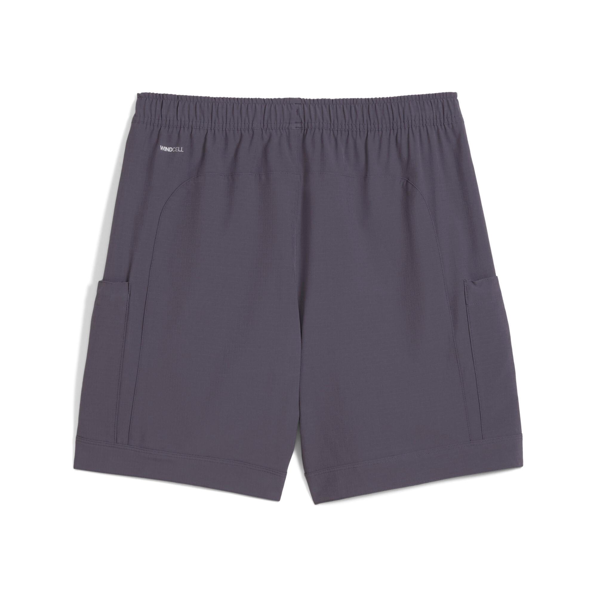 PUMA SEASONS Trail Running Men's 7" Shorts in Grey Product Image