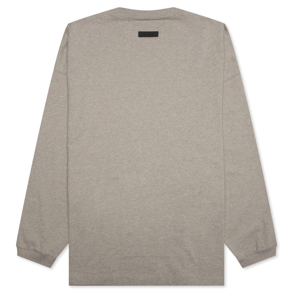 Essentials L/S Tee - Core Heather Male Product Image