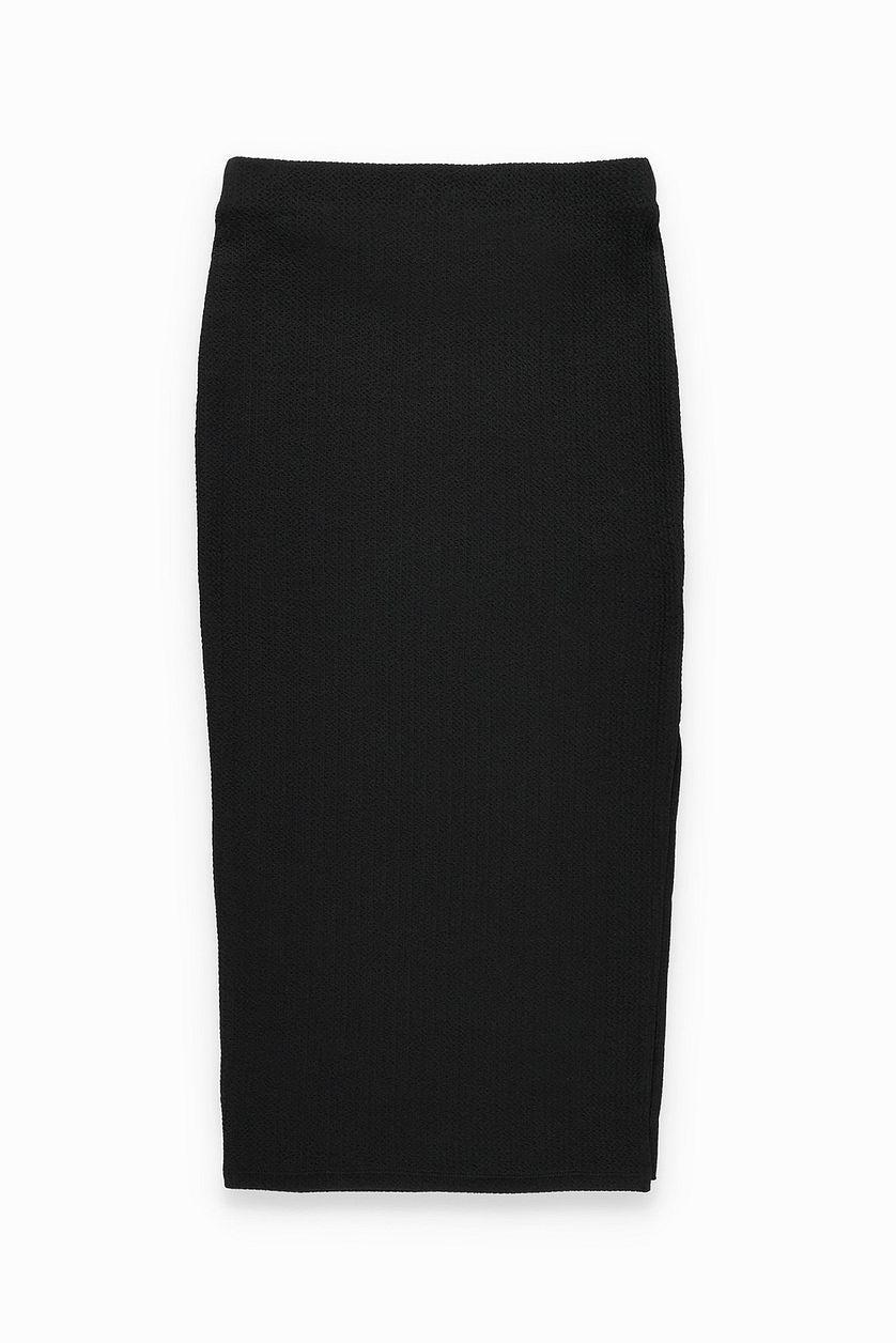 Mid Waist Midi Skirt Product Image