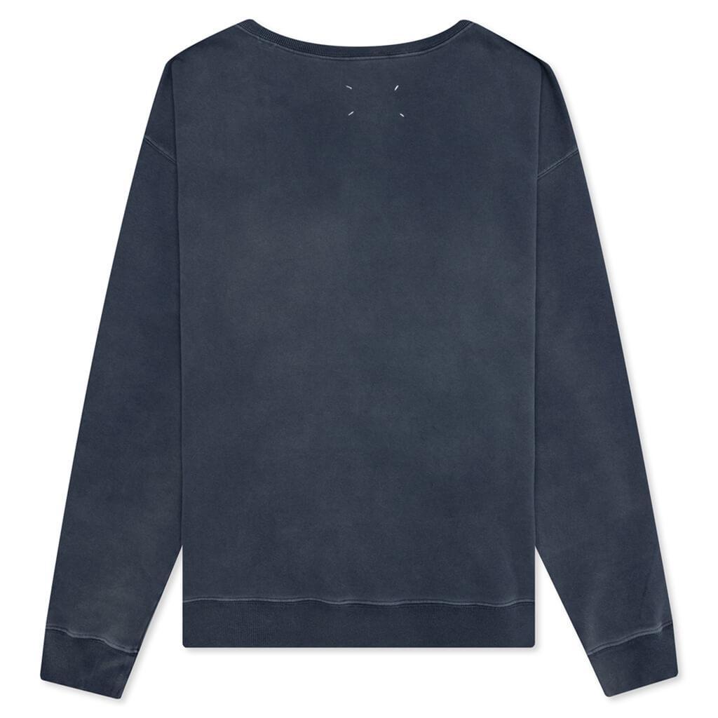 Destroyed Sweatshirt - Blue Male Product Image