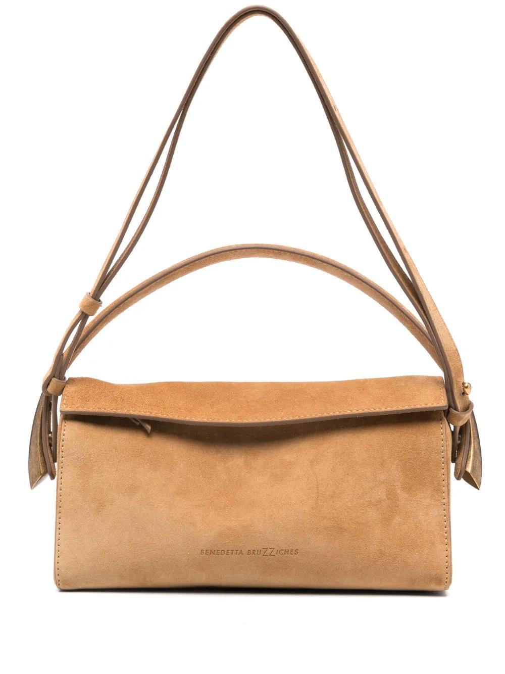 BENEDETTA BRUZZICHES Elif Shoulder Bag In Beige Product Image