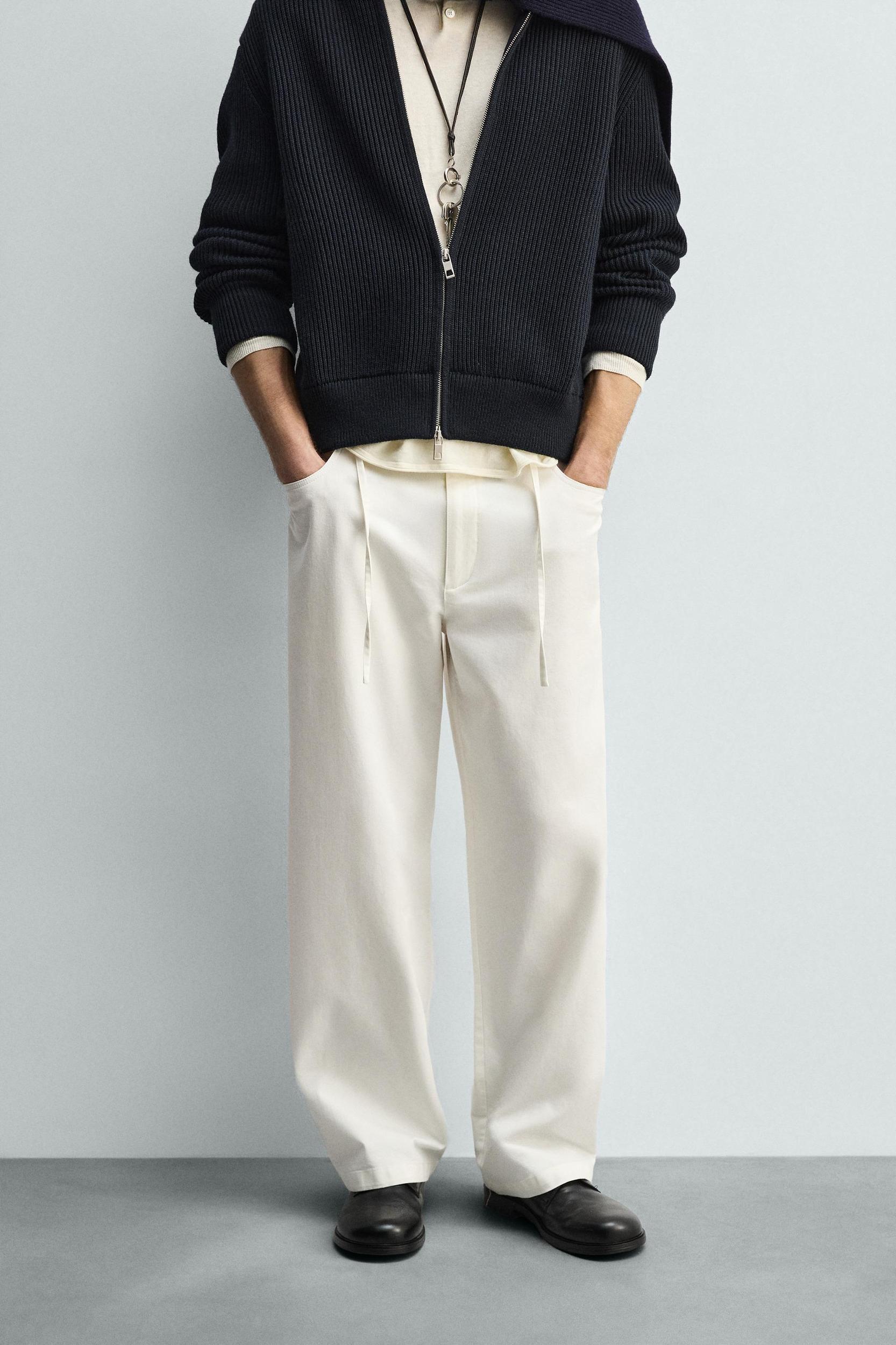 RELAXED FIT FLOWY PANTS Product Image