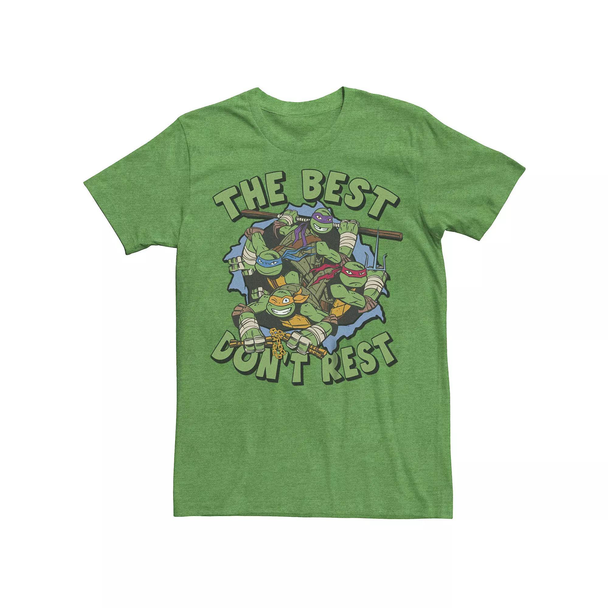 Men's Teenage Mutant Ninja Turtles The Best Don't Rest Graphic Tee,  Product Image