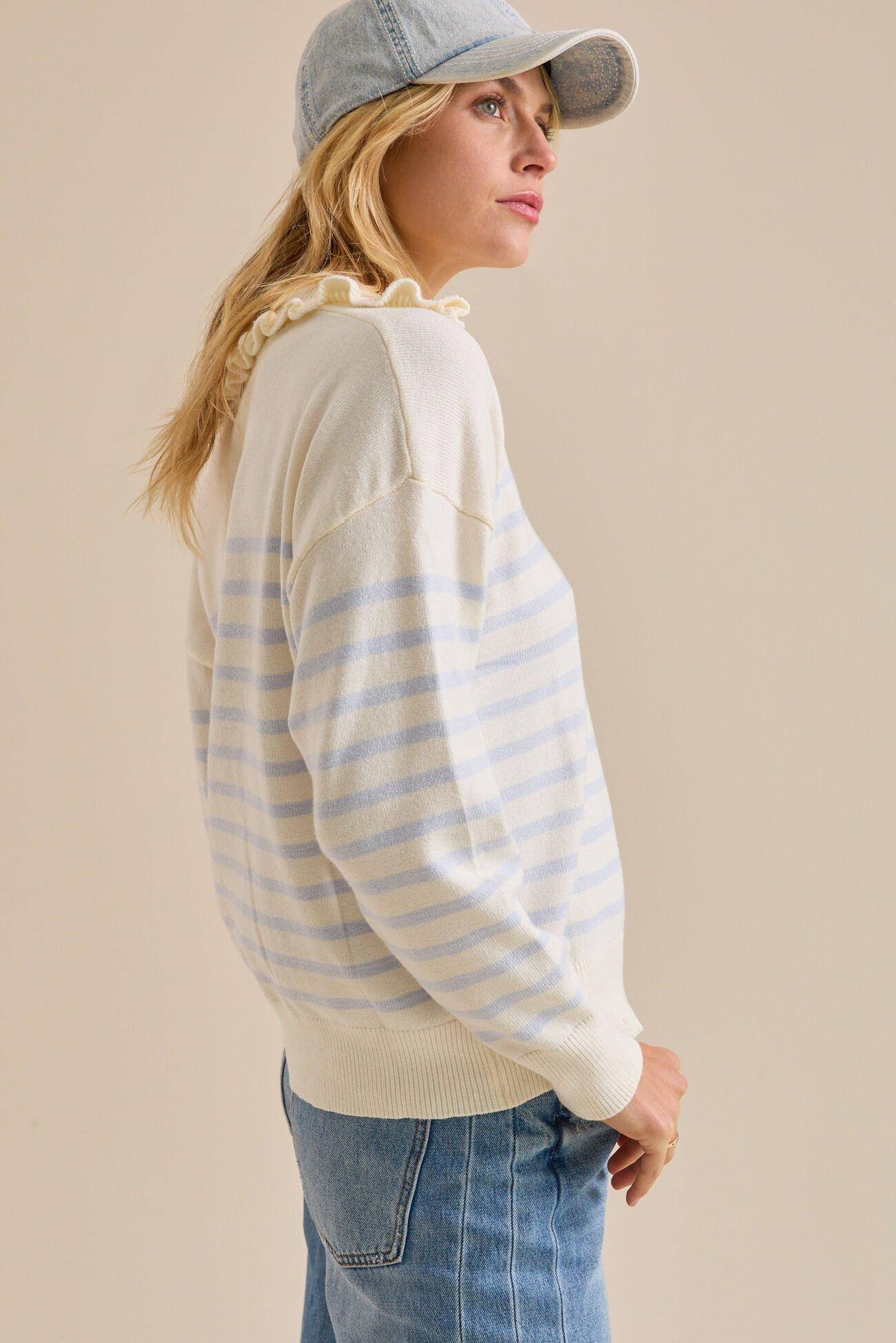 Jace Striped Pullover Product Image