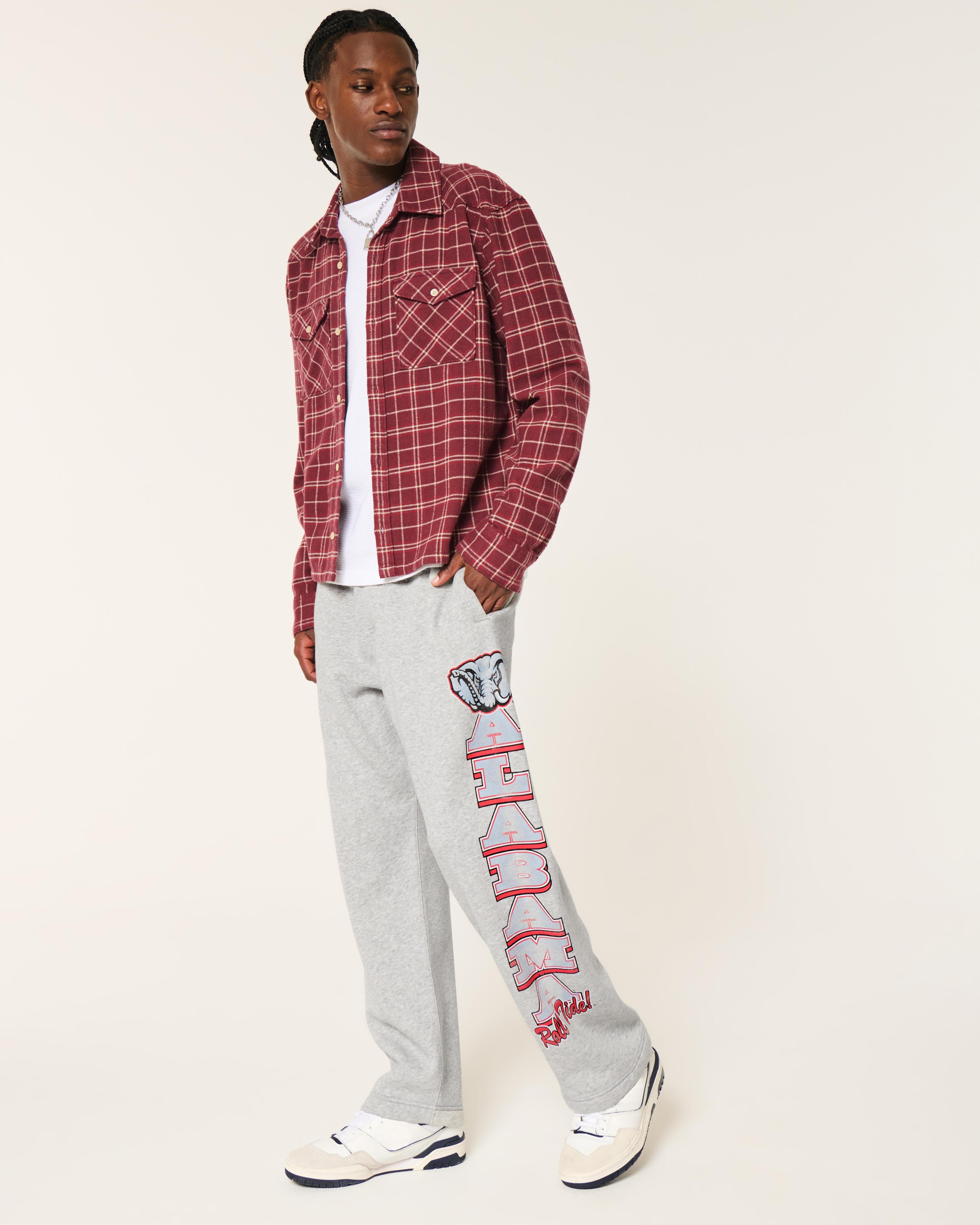 University of Wisconsin Badgers Graphic Baggy Sweatpants Product Image