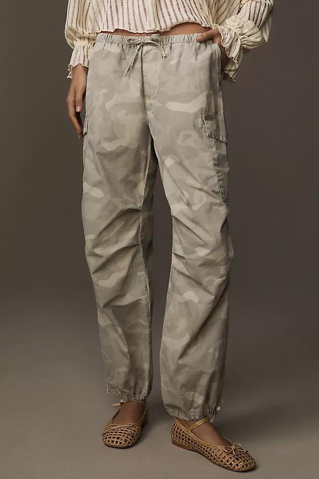 Pilcro Printed Camo Parachute Pants Product Image