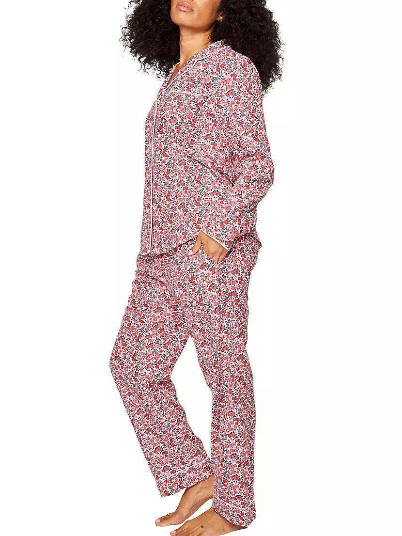 Fleurs Des Bois Printed Cotton Pajamas Product Image