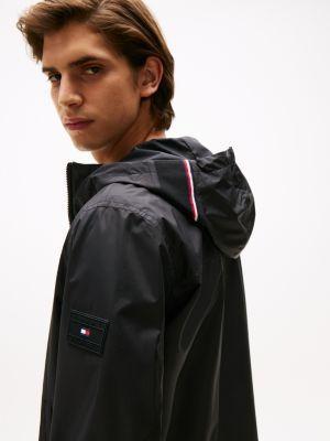 Water-Repellent Hooded Windbreaker Product Image