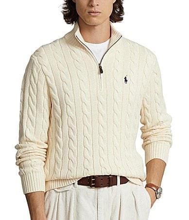 Polo Ralph Lauren Cable Knit Cotton Quarter Product Image