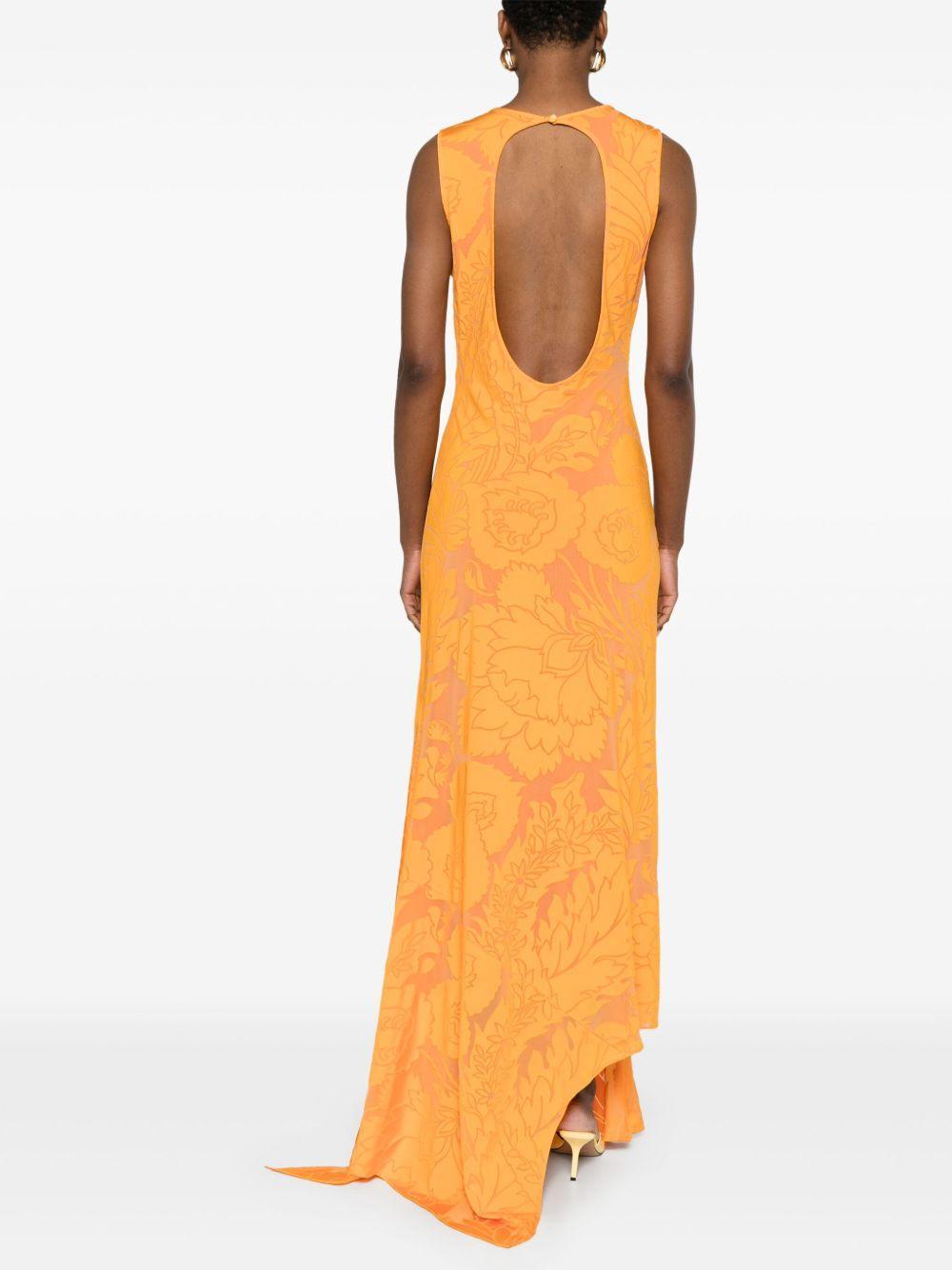 jacquard maxi dress Product Image
