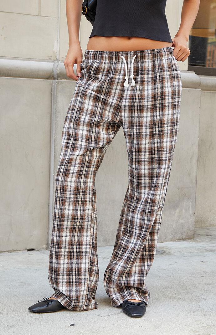 John Galt Women's Plaid Anastasia Sweatpants Product Image