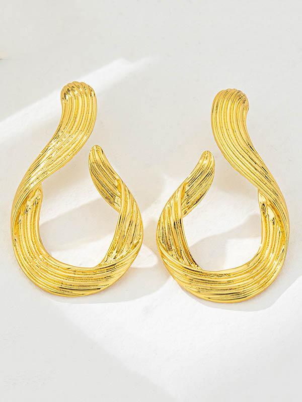 Geometric Drop Earrings Product Image