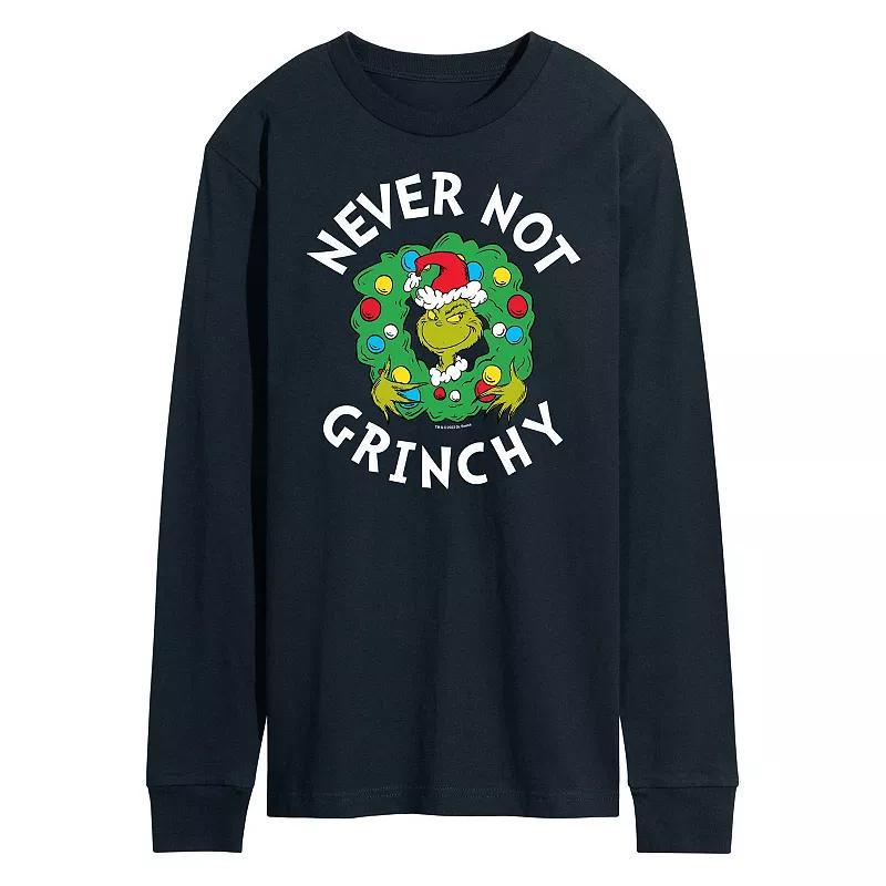 Disney / Pixar's Monsters Inc. Men's So Merry It's Scary Long Sleeve Graphic Tee,  Product Image