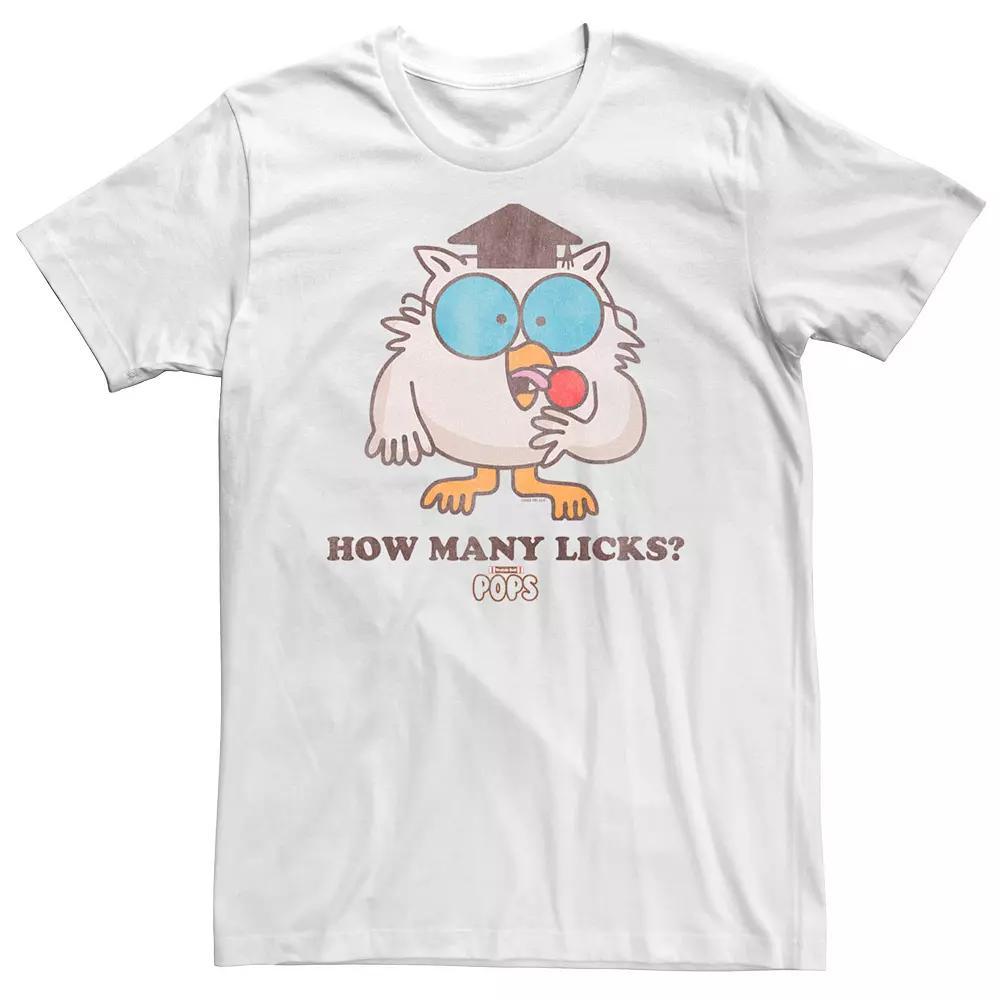 Big & Tall Tootsie Pop How Many Licks Tee, Men's,  Product Image