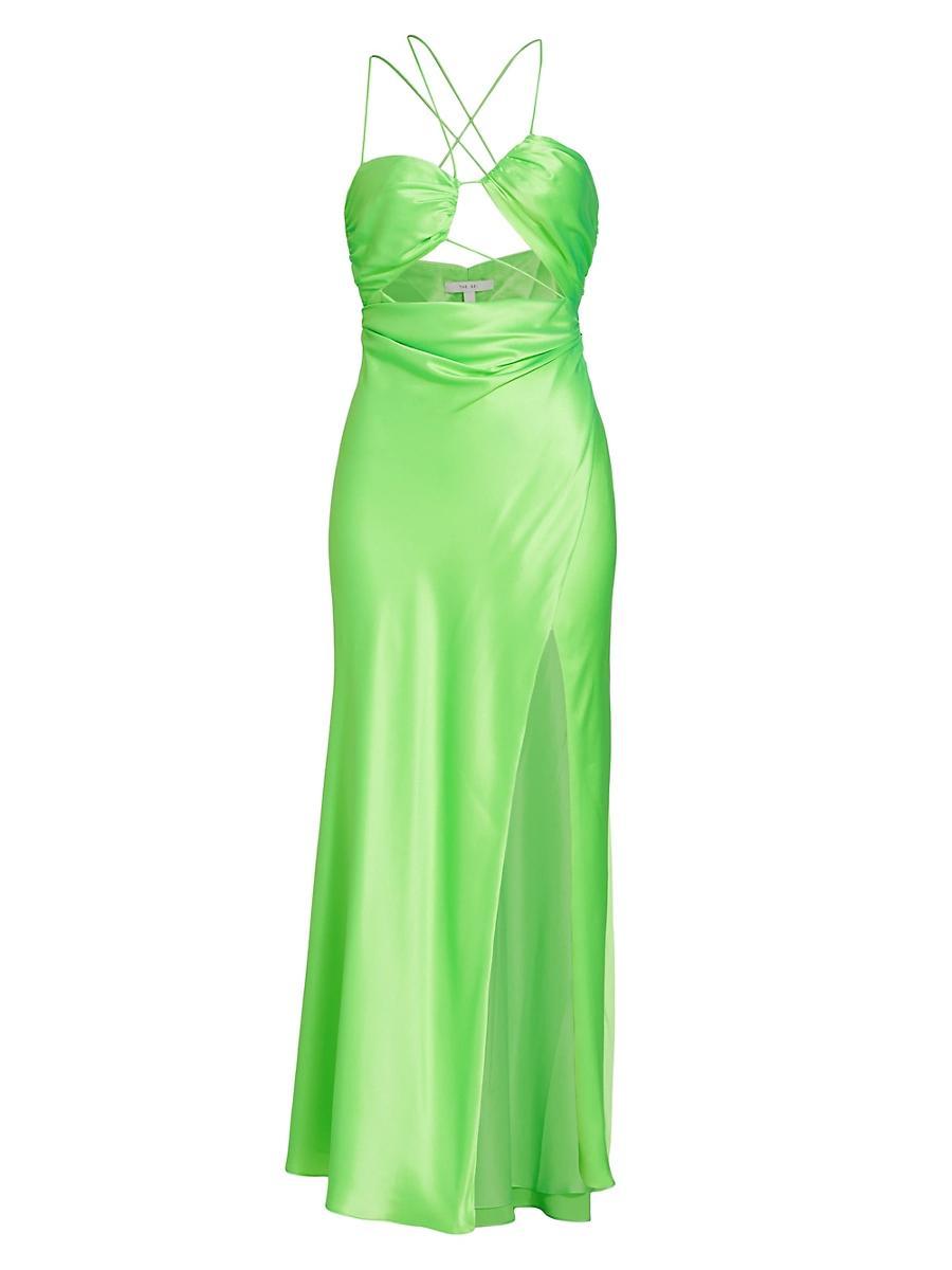 Womens Strappy Floor-Length Dress Product Image