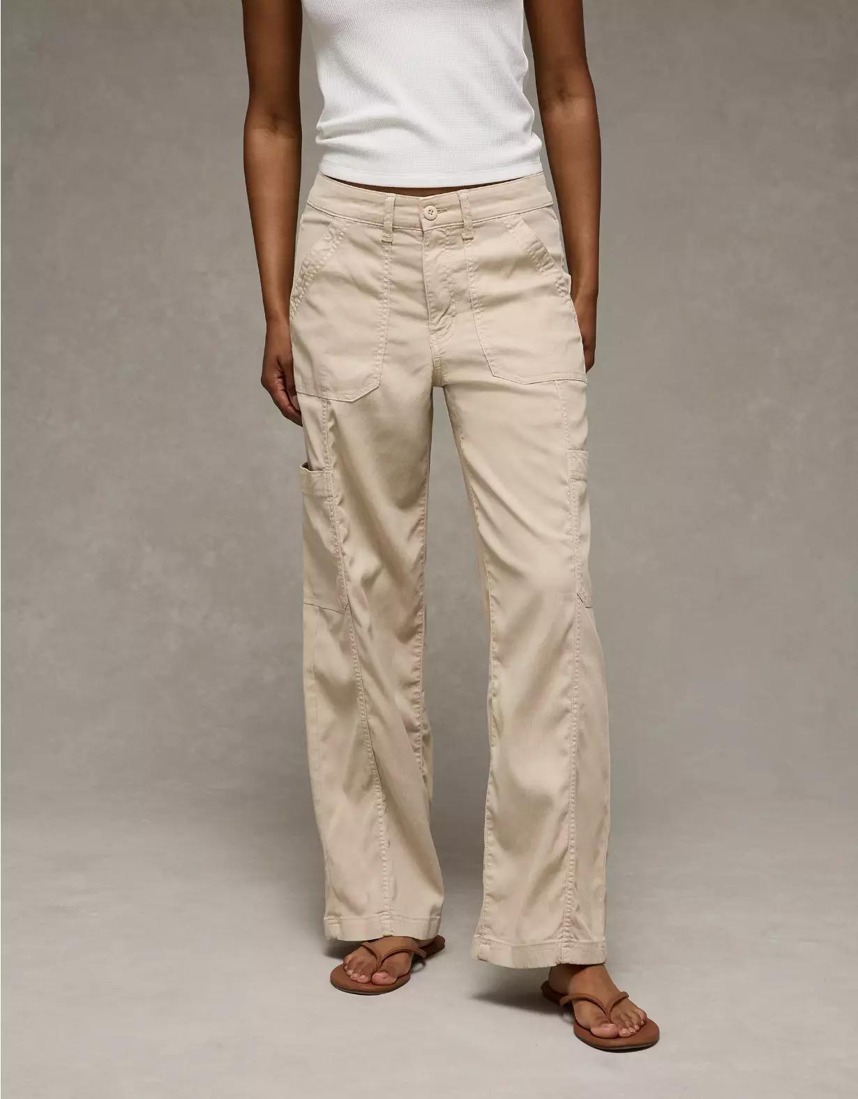 AE Stretch High-Waisted Stovepipe Pant Product Image