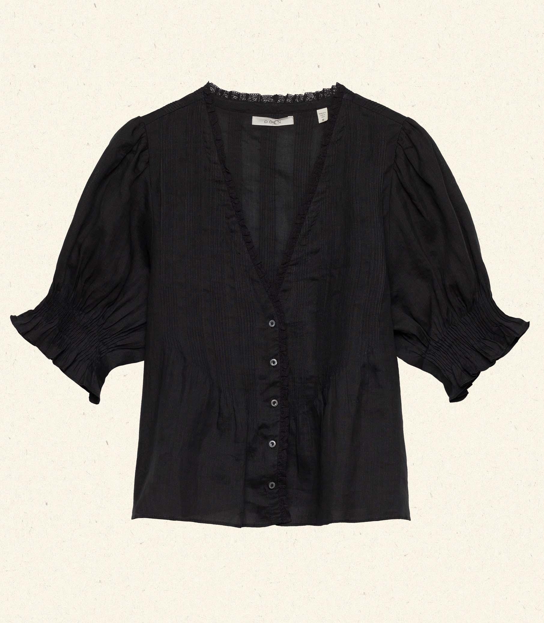 KARLIE TOP -- BLACK Product Image