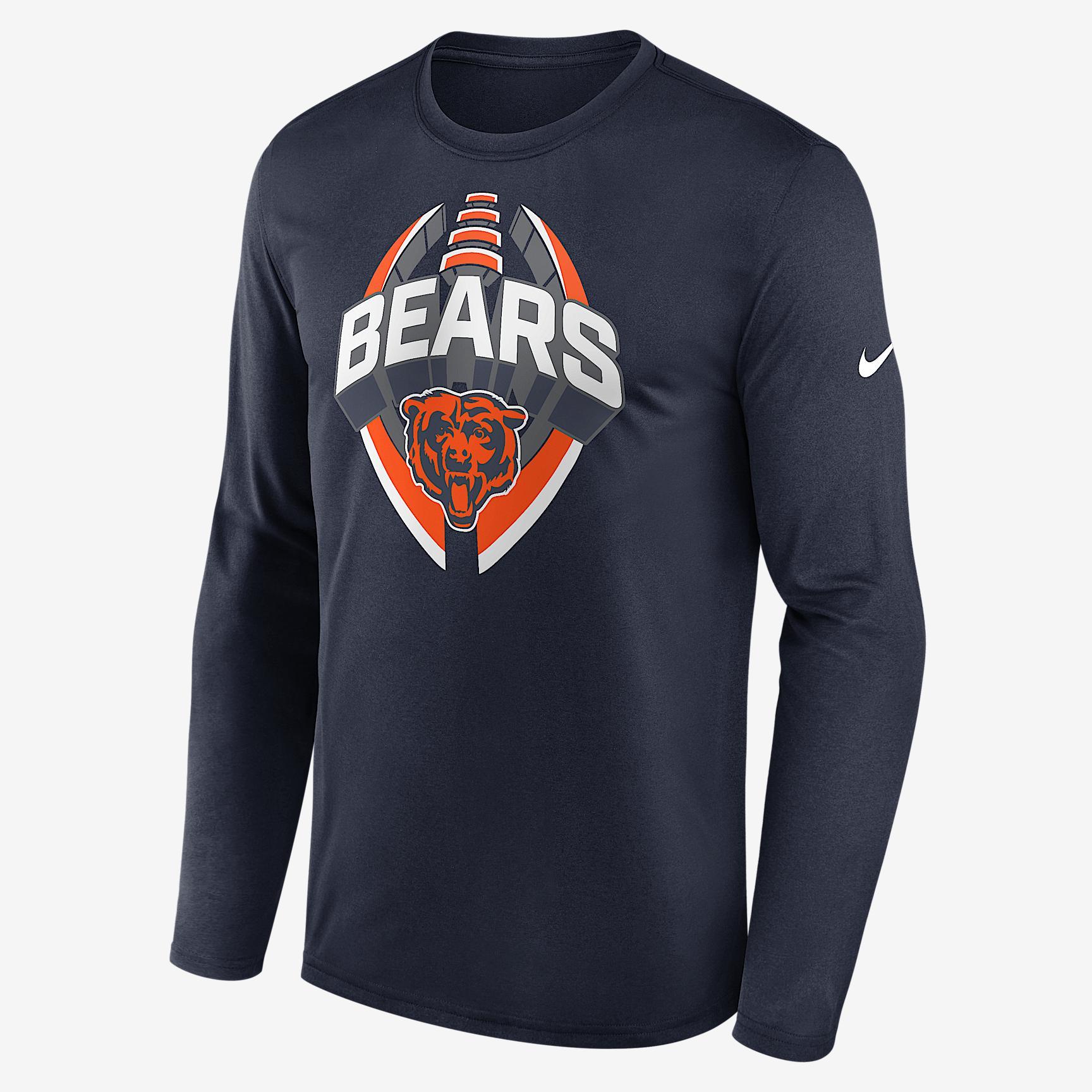 Los Angeles Rams Legend Icon Nike Mens Dri-FIT NFL Long-Sleeve T-Shirt | NKHT06F95-NCF Product Image