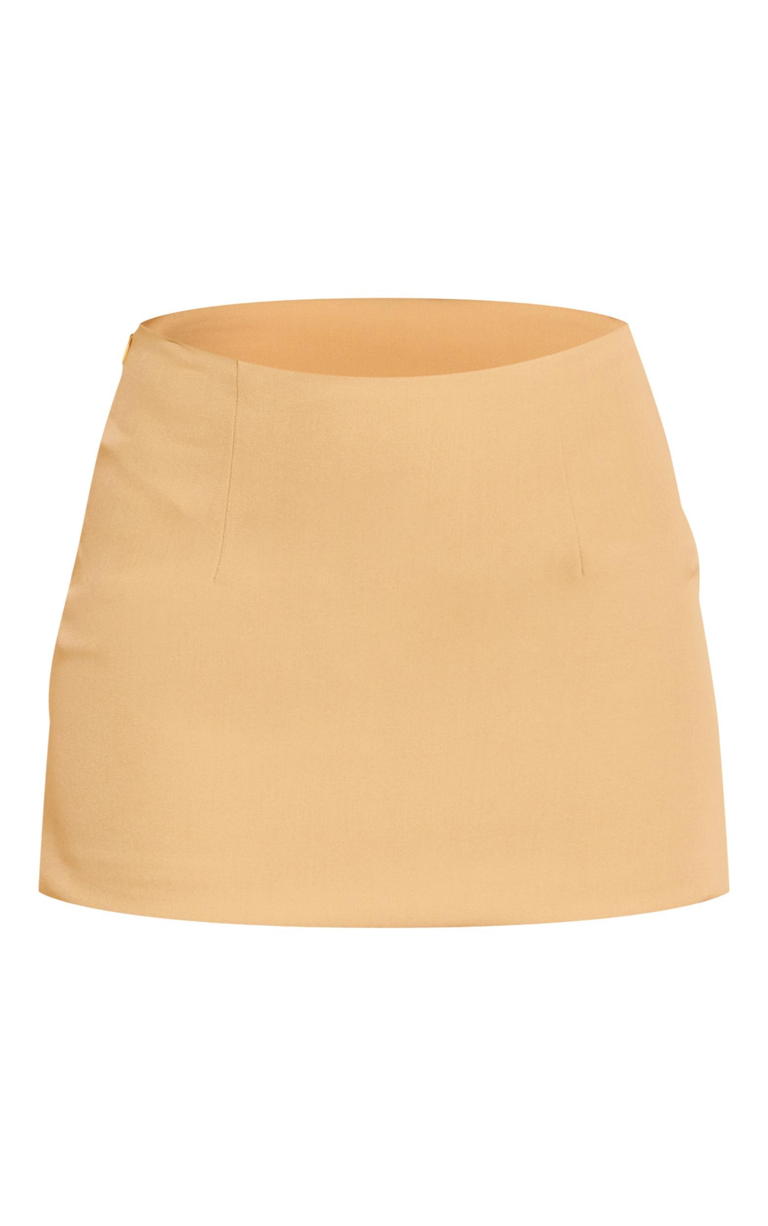 Butterscotch Woven A Line Mini Skirt Product Image