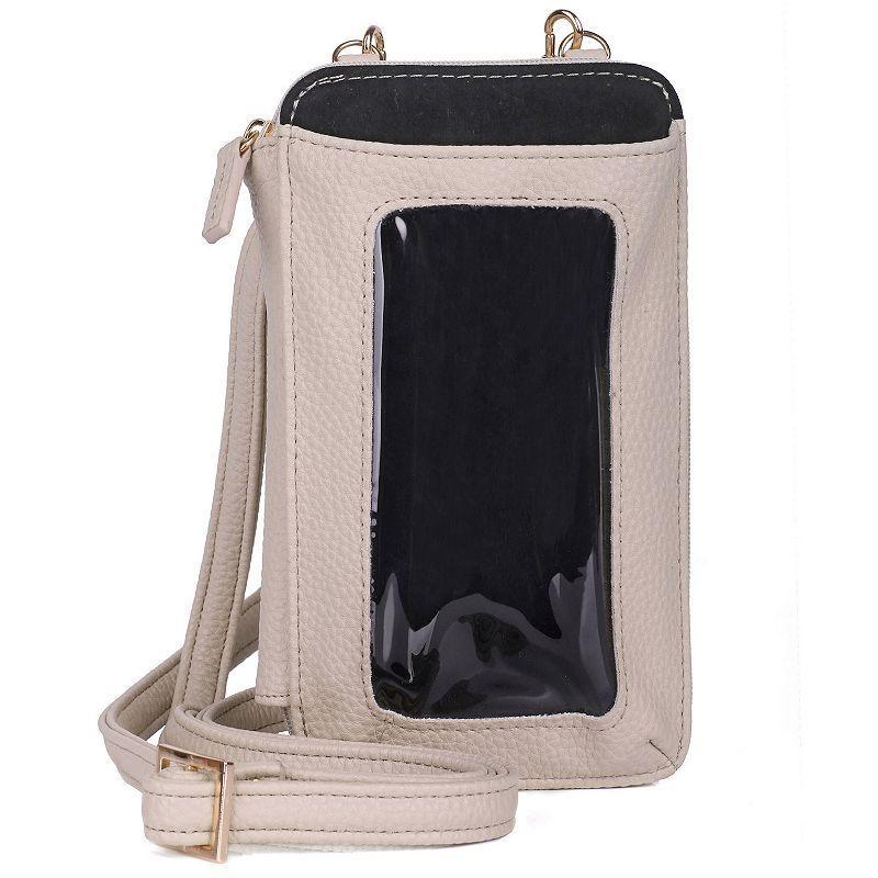 Julia Buxton Everywhere RFID-Blocking Cell Phone Crossbody Bag, Green Product Image