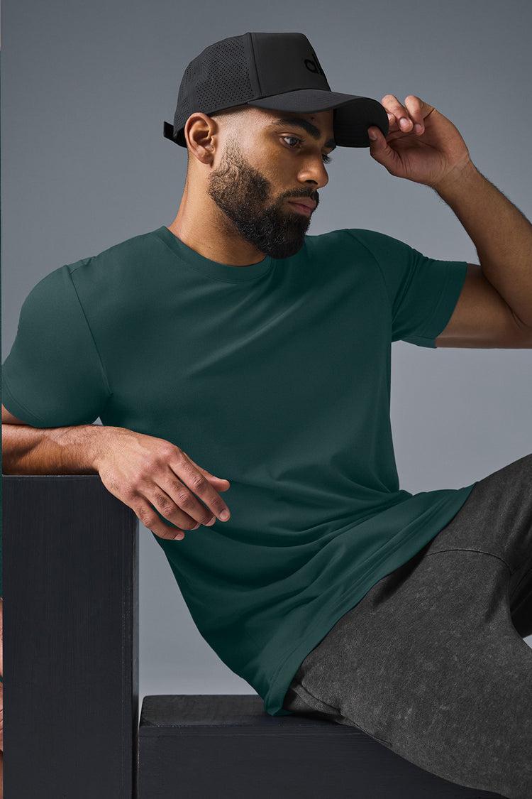 Conquer Reform Crewneck Short Sleeve - Midnight Green Product Image
