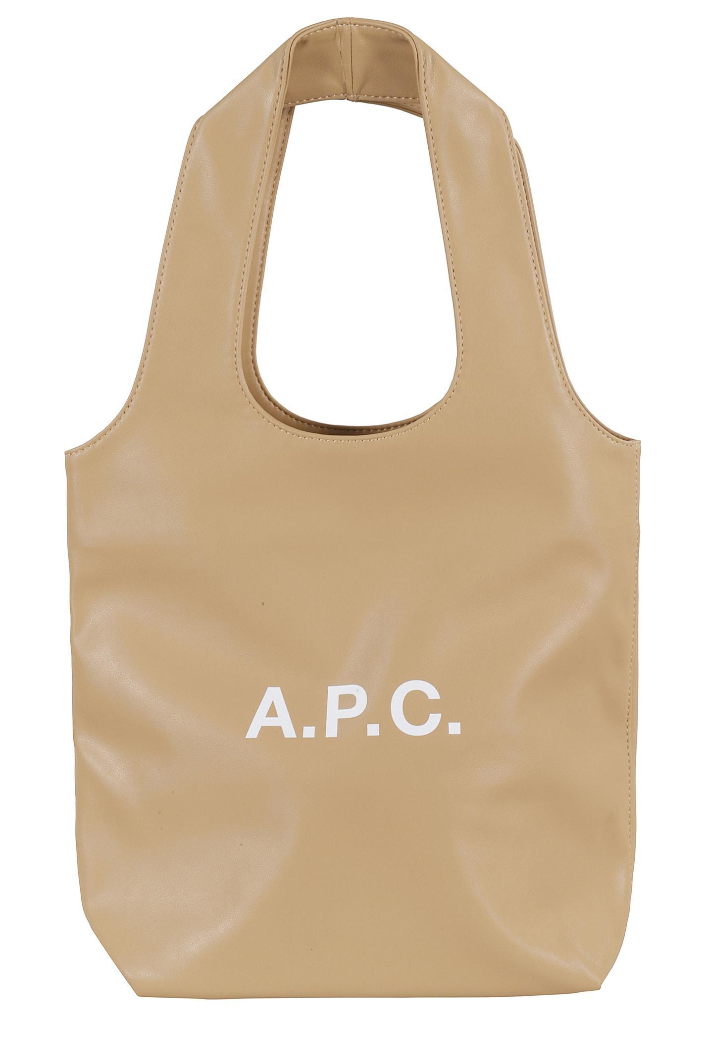 APC Small Ninon Tote Bag In Beige Product Image