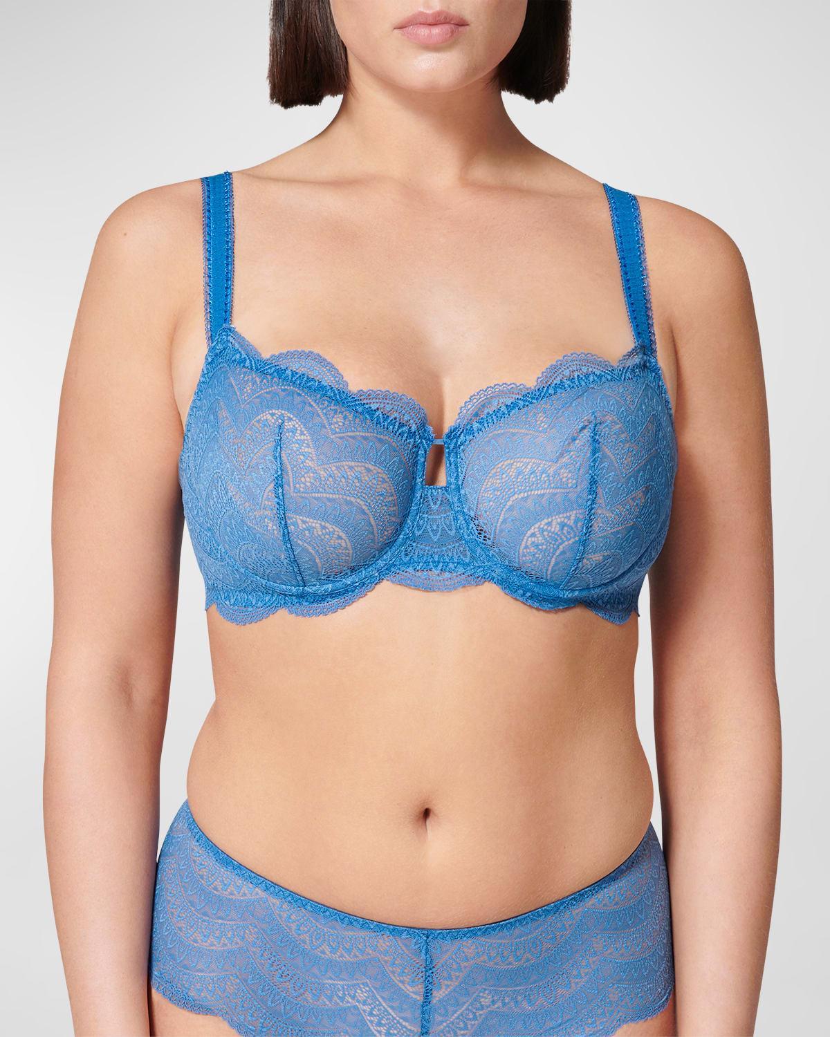 Karma Demi-Cup Convertible Lace Bra Product Image