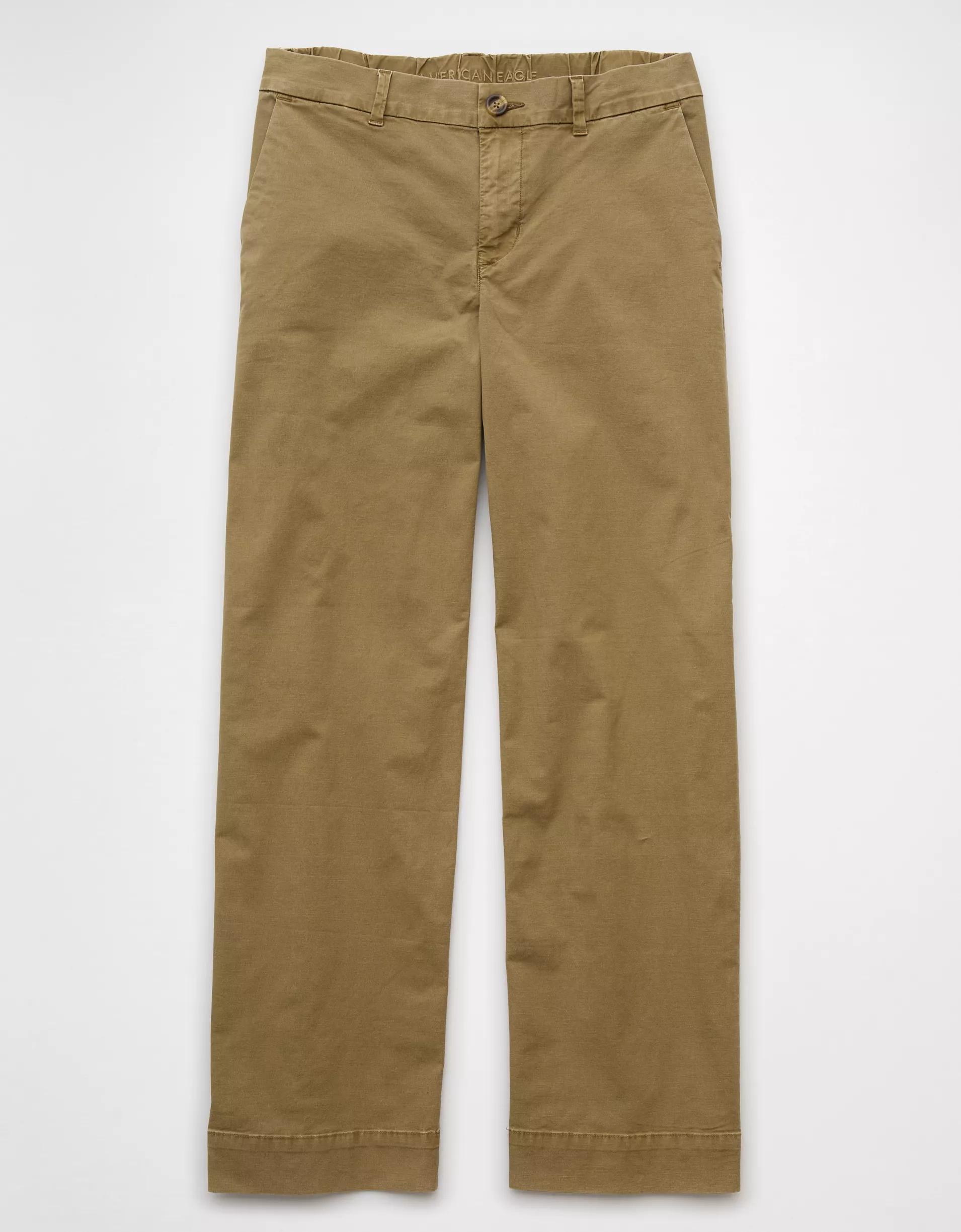 AE Stretch Stovepipe Khaki Pant Product Image