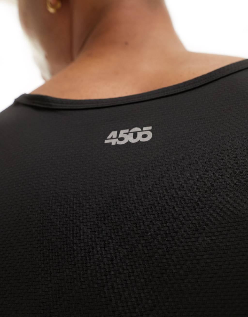 ASOS 4505 icon training tank top with racer back in black  Product Image