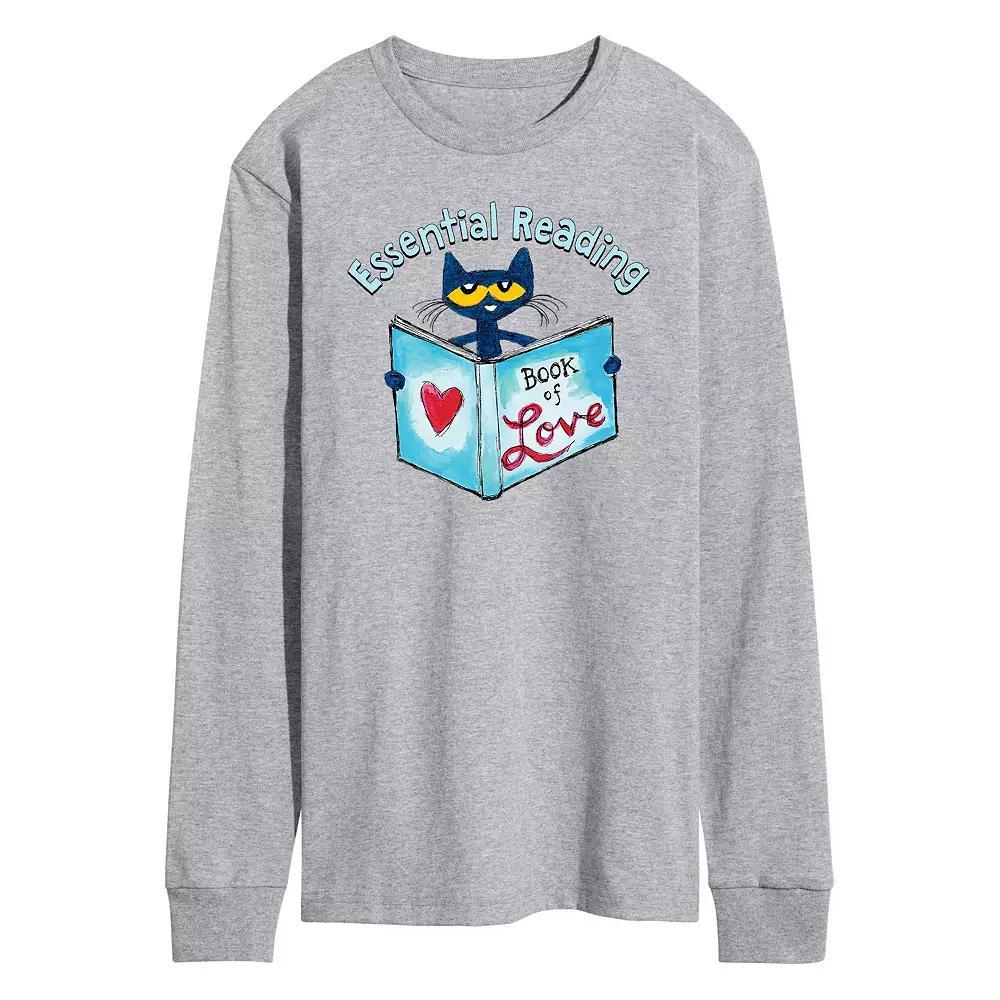 Men's Pete the Cat Book Long-Sleeve Tee,  Product Image