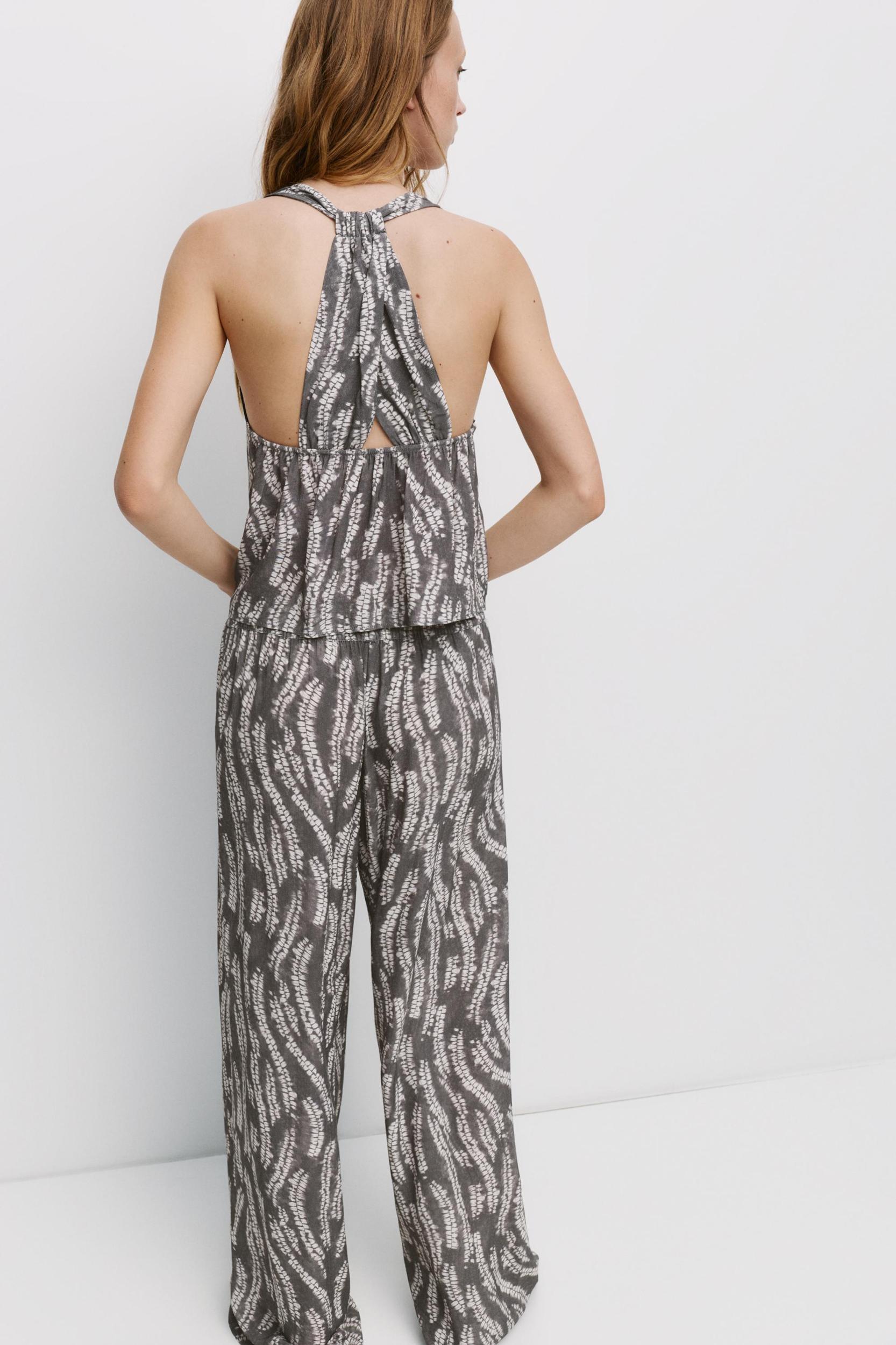 Printed palazzo pants Product Image