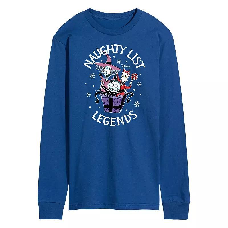 Disney's The Nightmare Before Christmas Naughty List Legends Tee, Men's, Size: Small, Blue Product Image