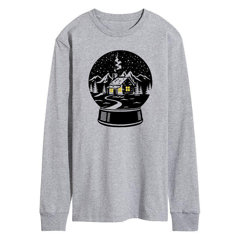 Mens Snow Globe Long Sleeve Tee Product Image