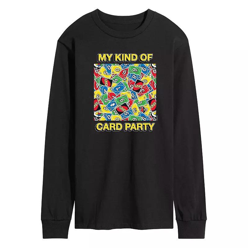 Men's UNO Card Party Tee, Size: XXL, Black Product Image