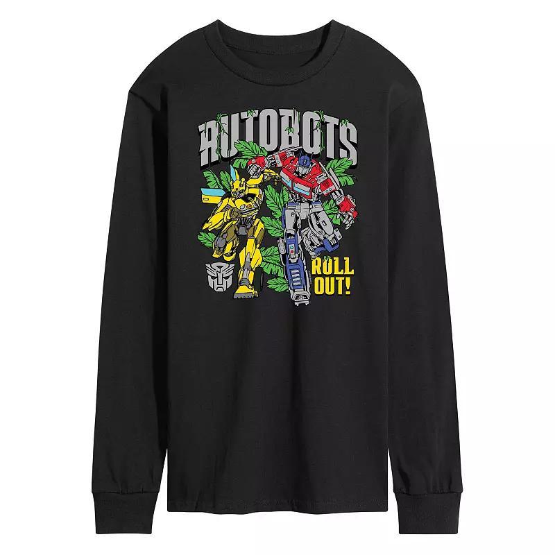 Men's Transformers Autobots Roll Out Long Sleeve Graphic Tee,  Product Image
