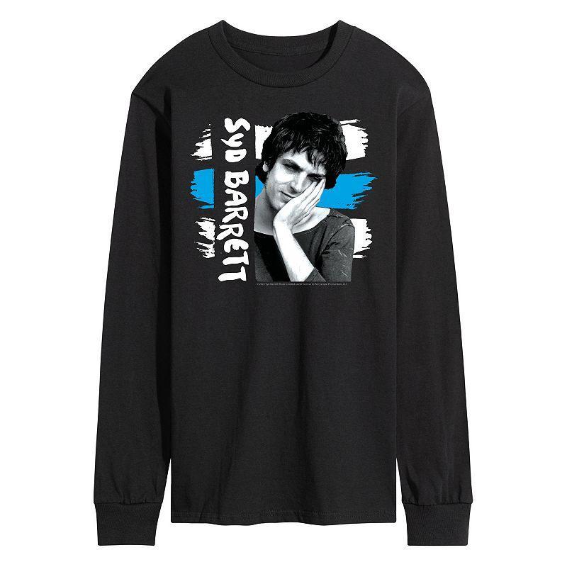 Men's Syd Barrett Paint Strokes Long Sleeve, Size: Large, Black Product Image