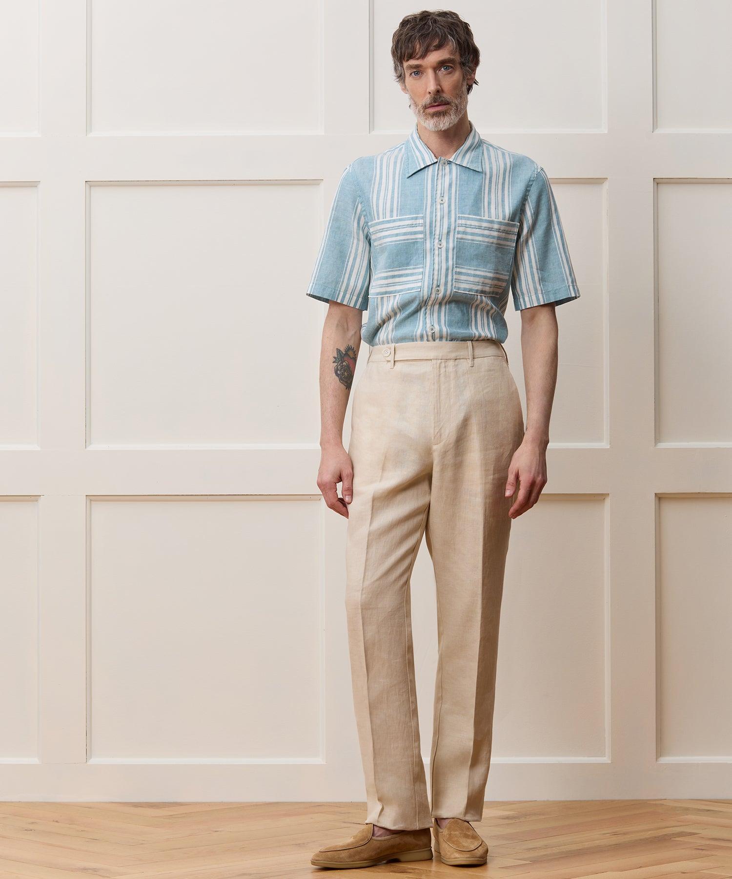 Linen Carpenter Shirt Product Image