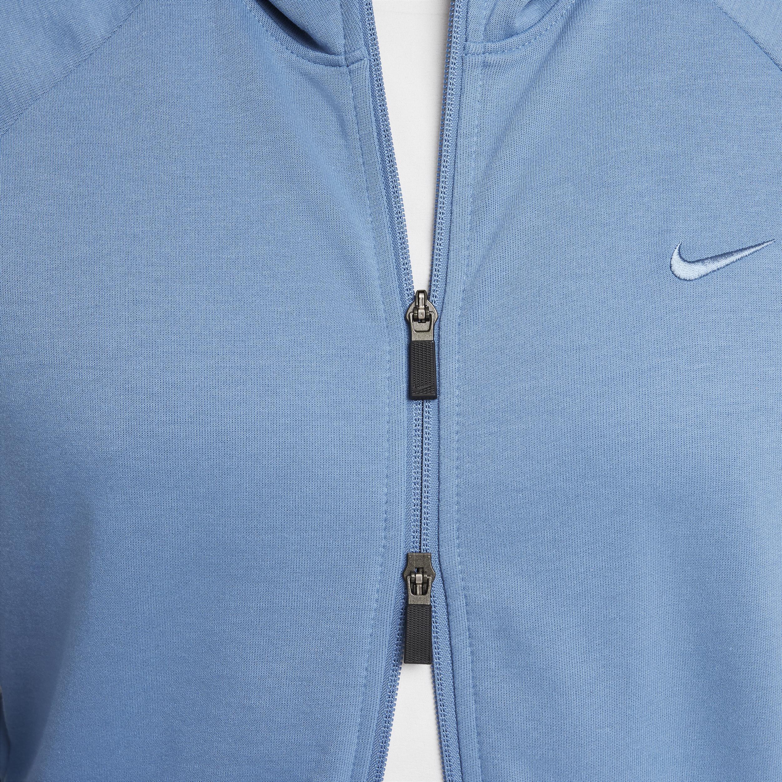 Nike Men's Primary Fleece Dri-FIT UV Full-Zip Performance Hoodie Product Image