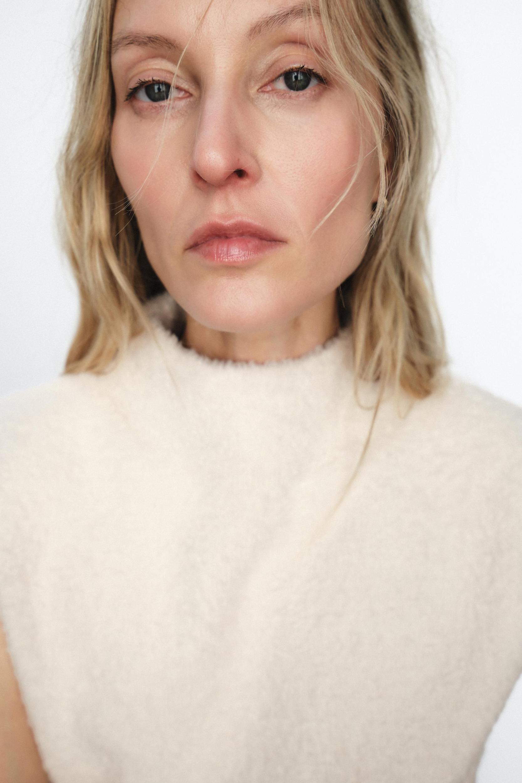 FRINGED KNIT TOP Product Image