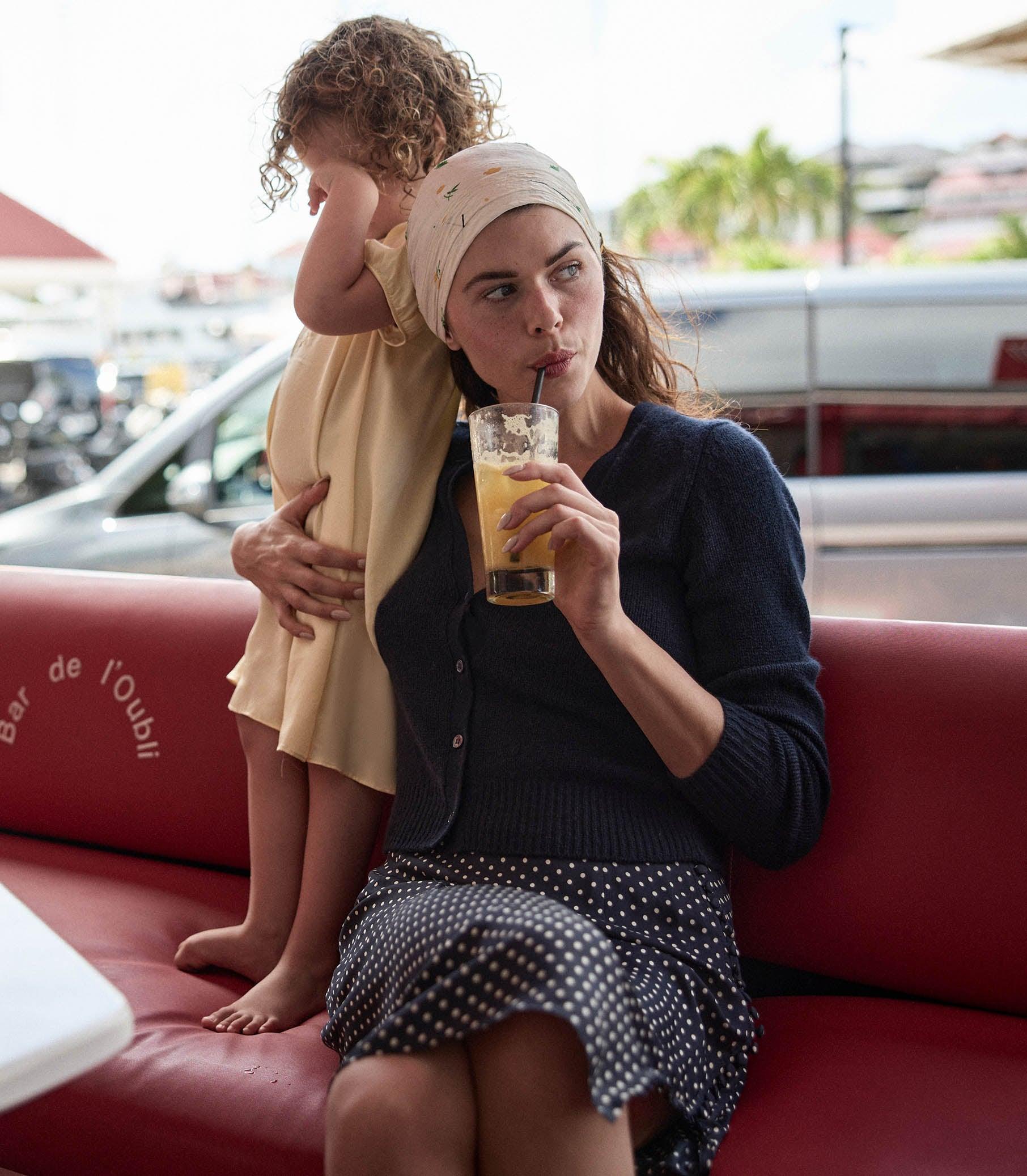 CAMERON CARDIGAN -- NAVY Product Image