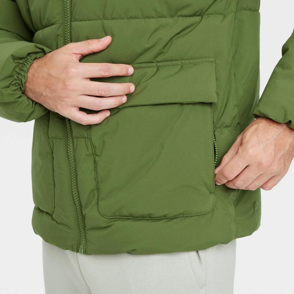 Mens Heavy Puffer Jacket - All In Motion Product Image