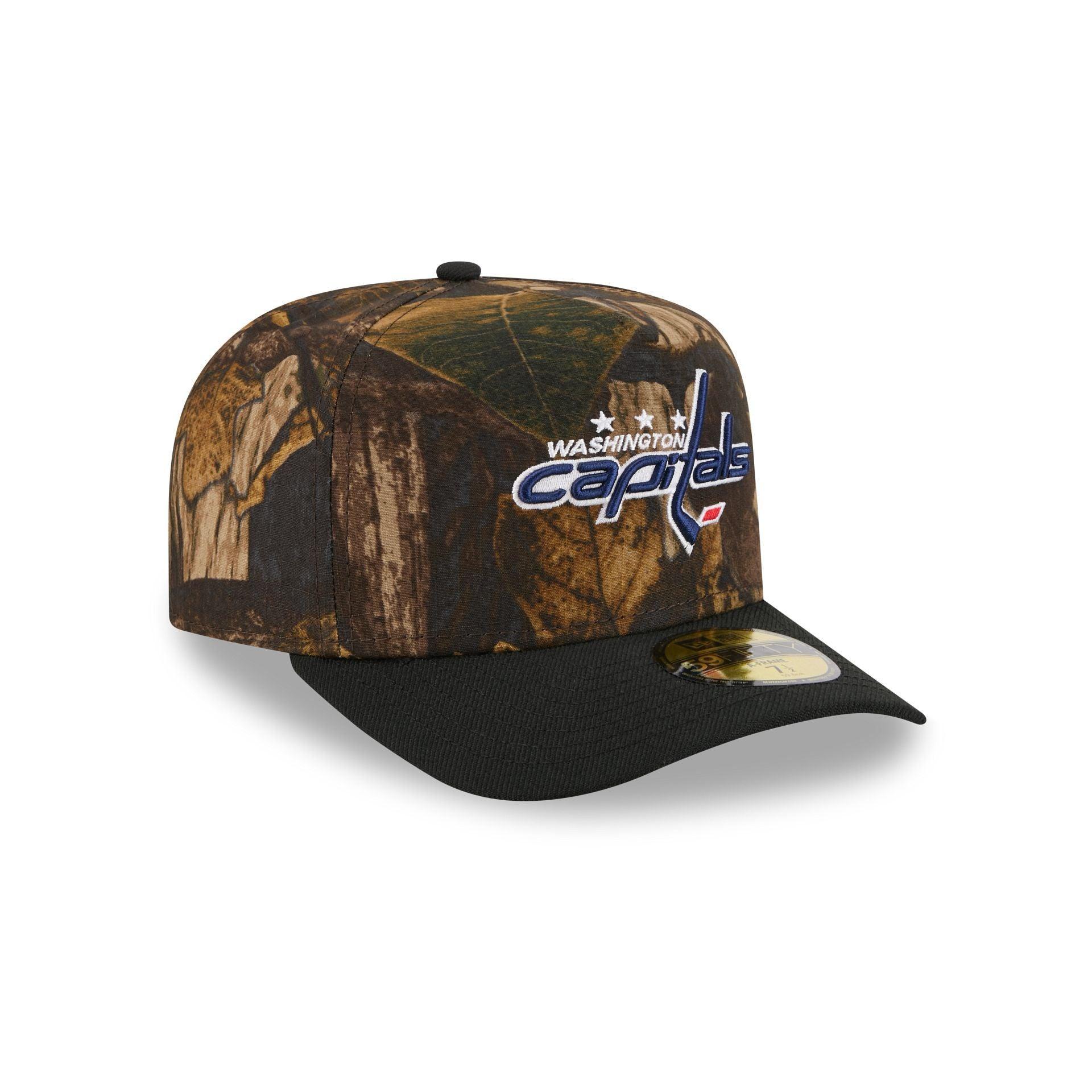 Washington Capitals Ripstop Camo 59FIFTY A-Frame Fitted Hat Male Product Image