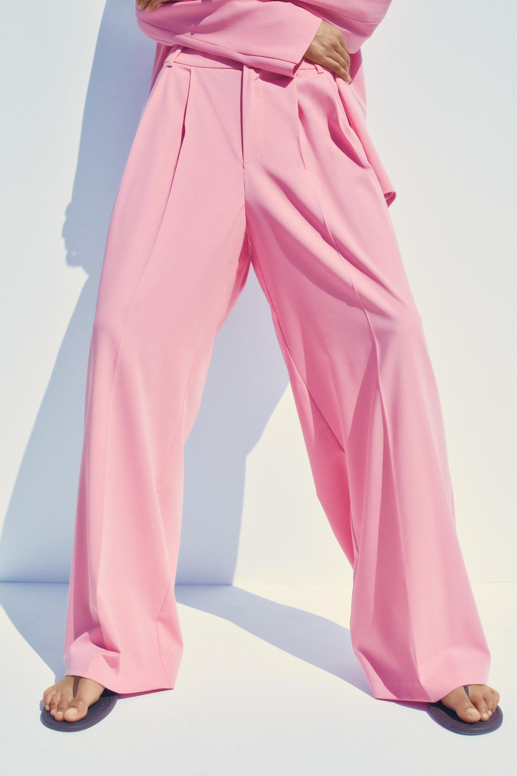 PLEATED SUIT PANTS Product Image