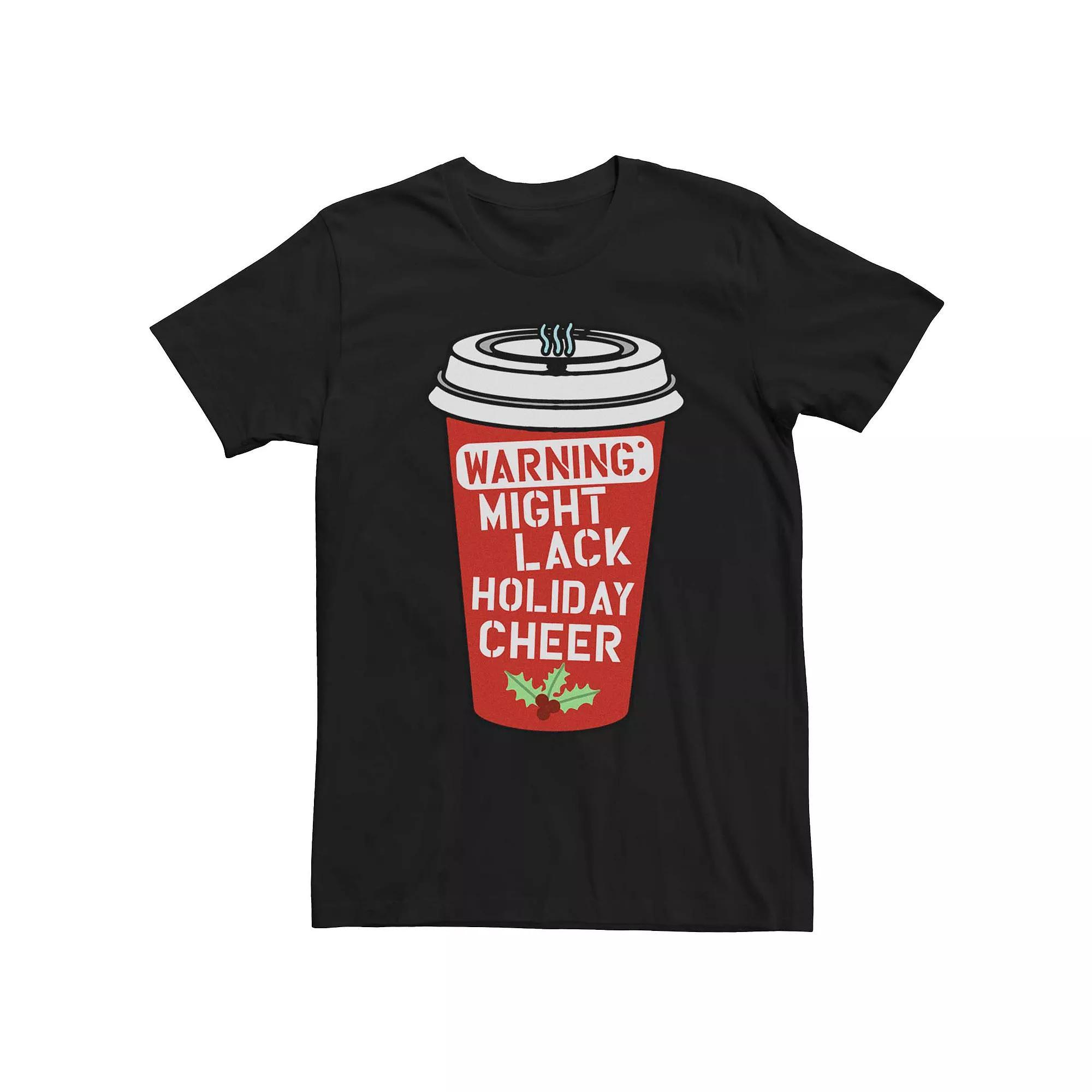 Men's Christmas Cup No Cheer Tee Shirt,  Product Image