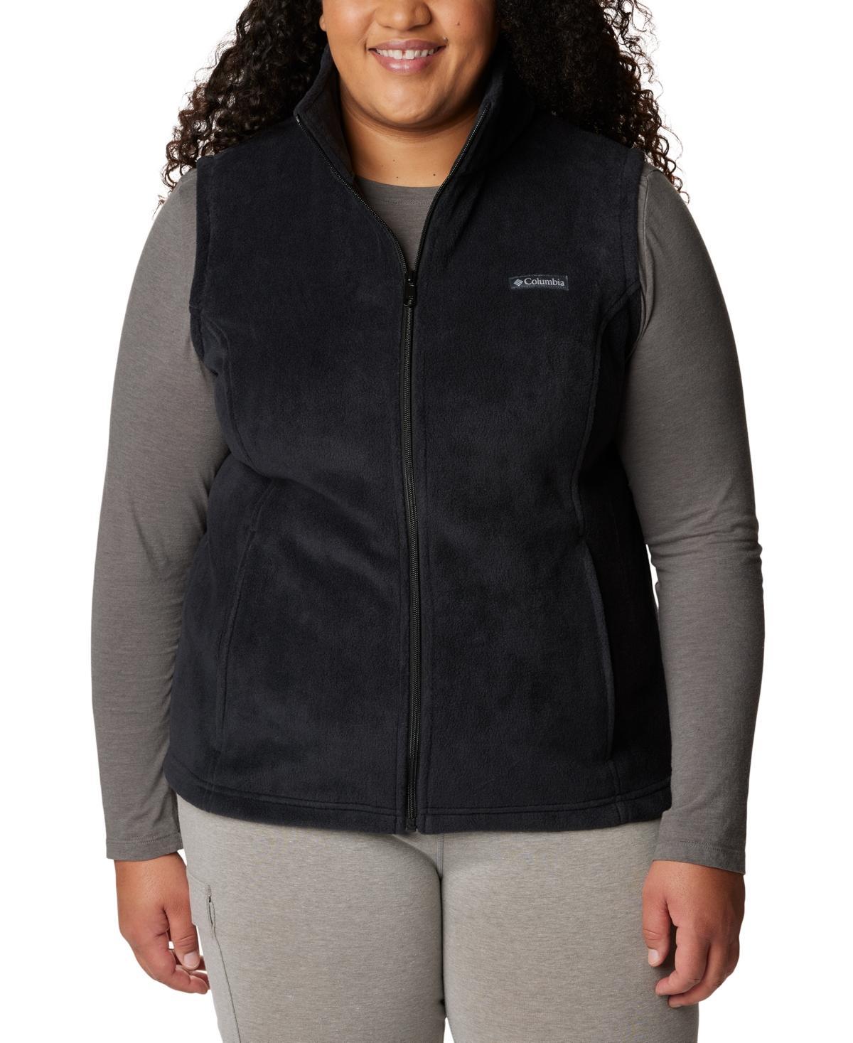 Columbia Women s Benton Springs Fleece Vest - Plus Size- Product Image