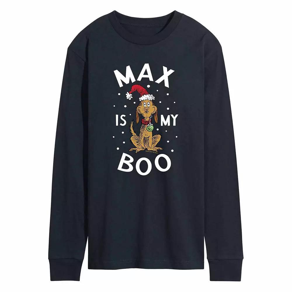 Men's Dr. Seuss The Grinch "Max Is My Boo" Tee,  Product Image