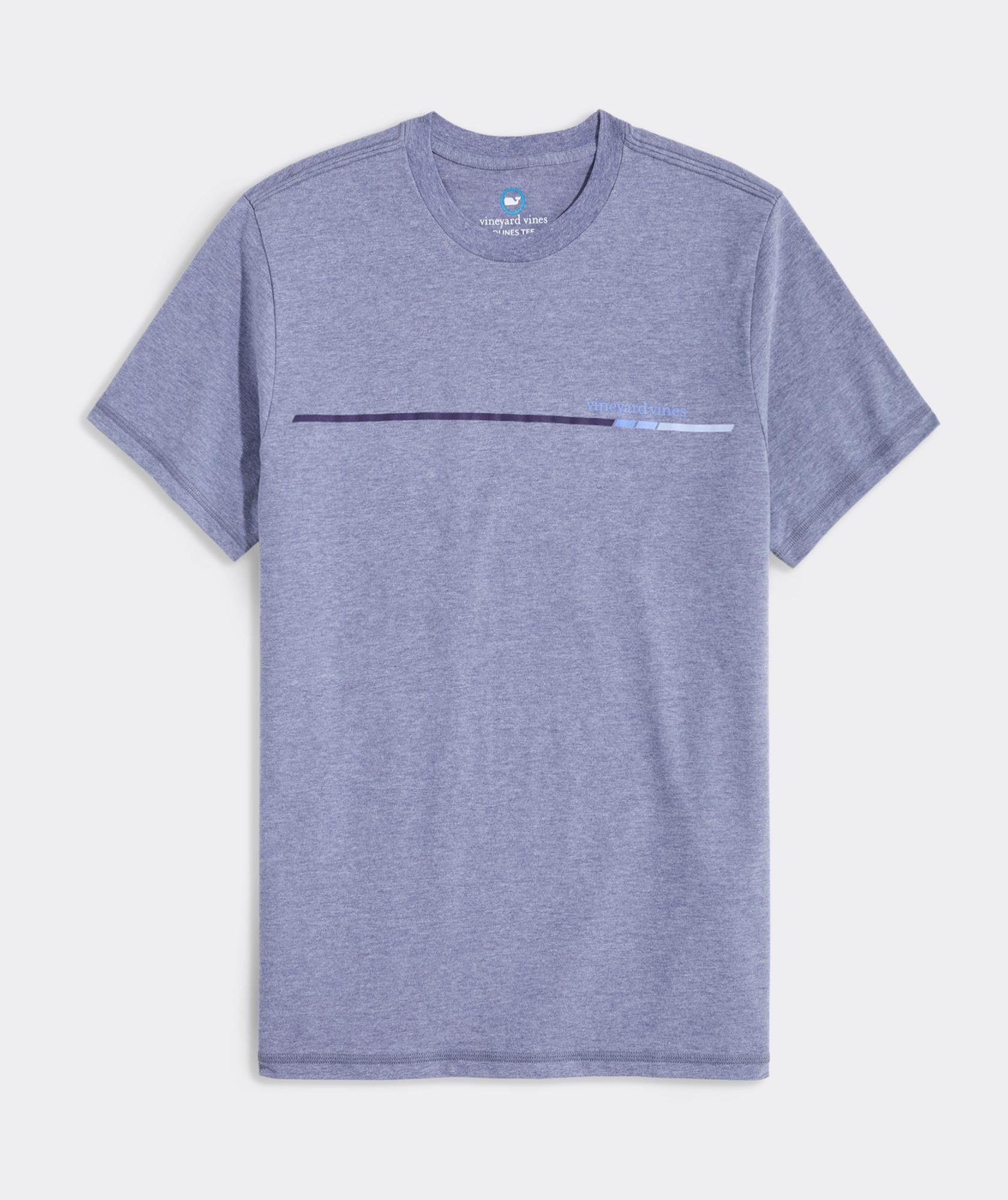 Active Stripe Short-Sleeve Dunes Tee Product Image