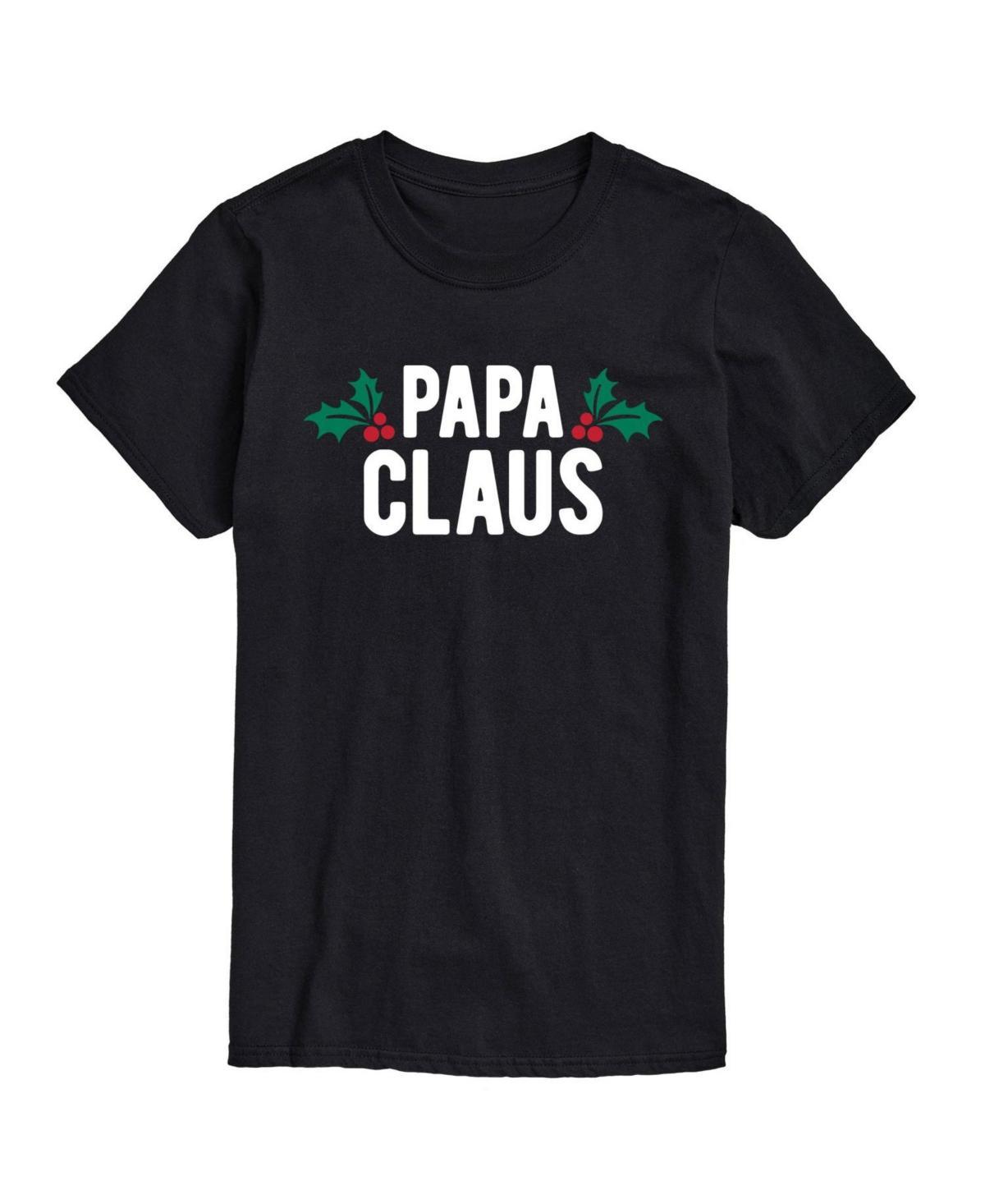 Airwaves Mens Papa Claus Short Sleeve T-shirt Product Image