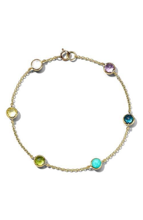 Ippolita 18K Yellow Gold Lollipop Multi-Stone Station Bracelet Product Image